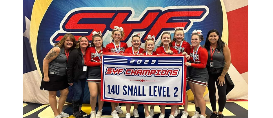 14u Cheer 2023 Champs!
